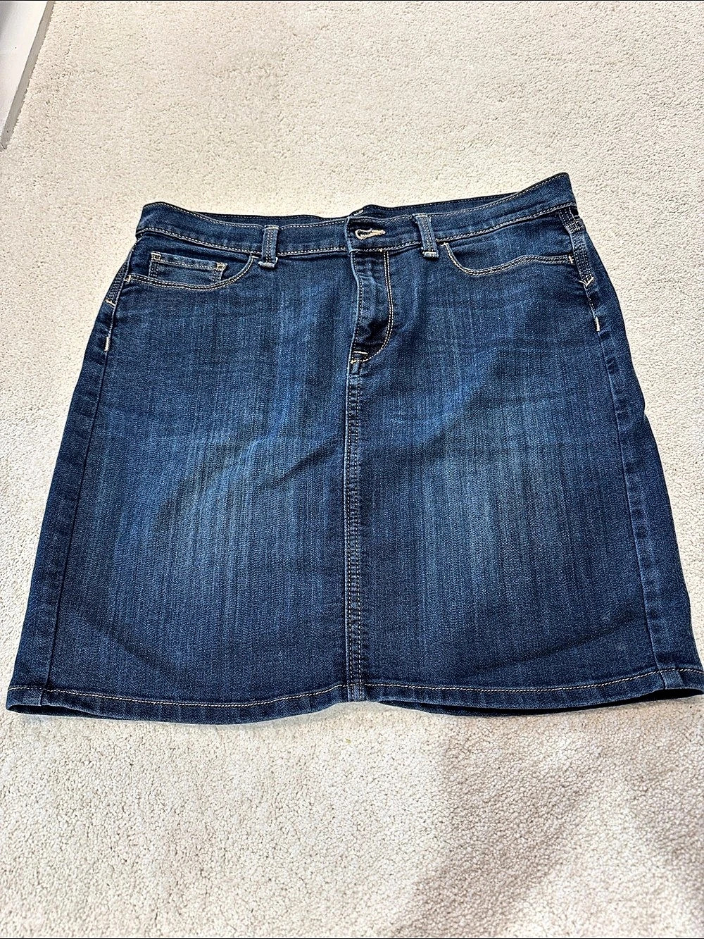 Banana Republic Denim Mini Skirt Size 12